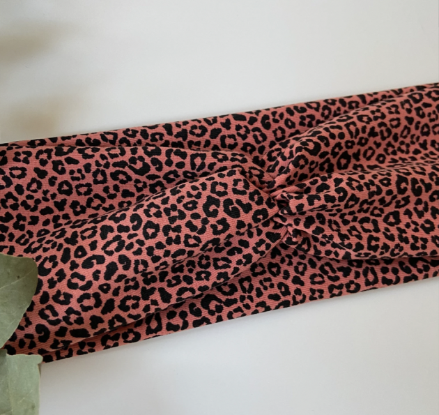 Haarband rosa Leo – Bild 2