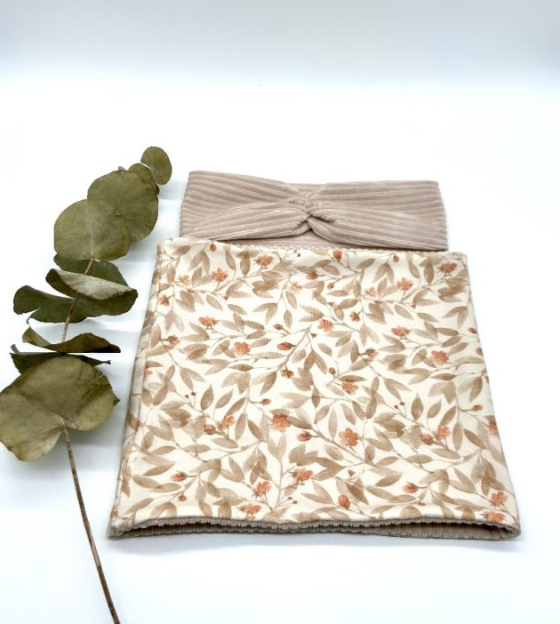Loop Set Creme Cord und Blossem Jersey – Bild 5