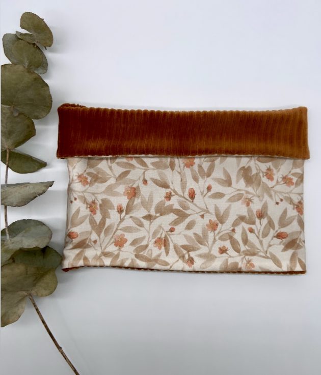 Loop aus Cord und Blossom Jersey – Bild 3