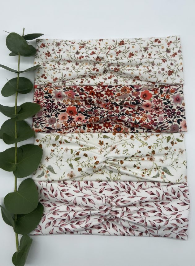 Haarband mit beliebten Blumenmuster