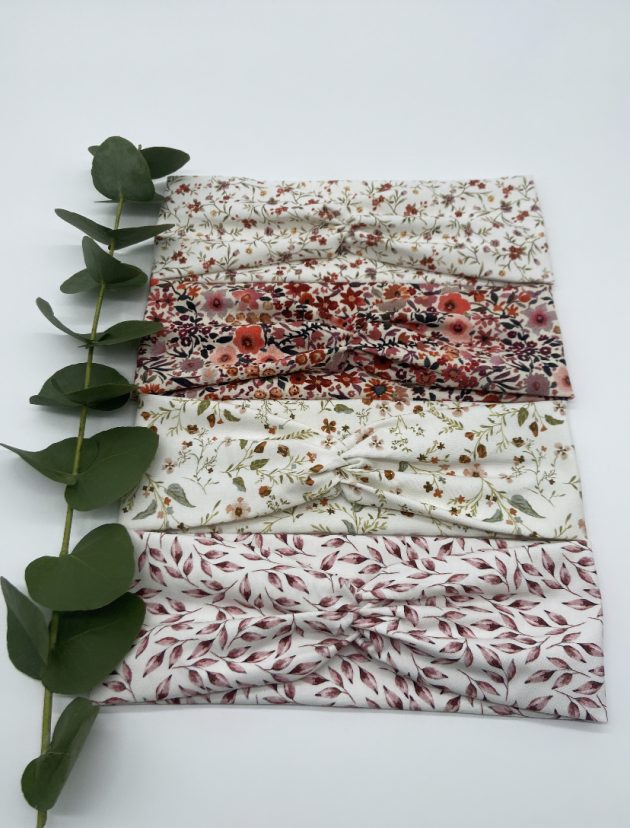 Haarband mit beliebten Blumenmuster – Bild 4