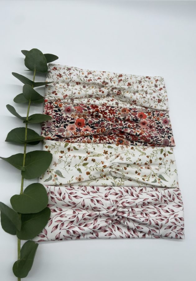 Haarband mit beliebten Blumenmuster – Bild 5